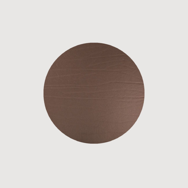 Untersetzer Dumbo rund (recyceltes Leder) 20 cm (metallic)